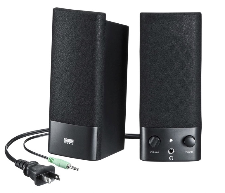 サンワサプライ マルチメディアスピーカー MM-SPL2N2