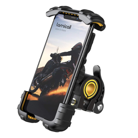 Lomicall（ロミコール） バイクスマホホルダー BM02-JP-Y