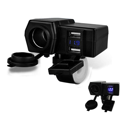 TK-SERVICE（ティーケーサービス） バイク用USB高速充電・シガーソケット