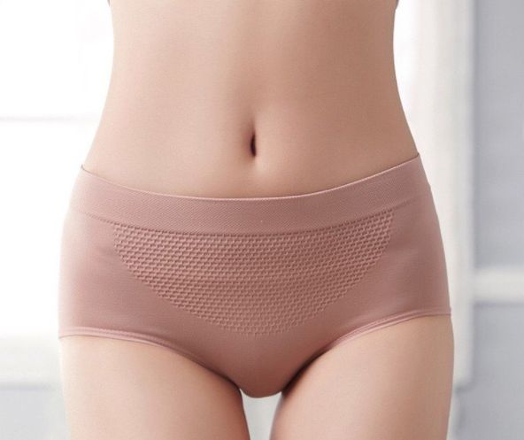 Lucky-anna（ラッキーアンナ） 超盛無地 3D縫い目ショーツ 19bs6192