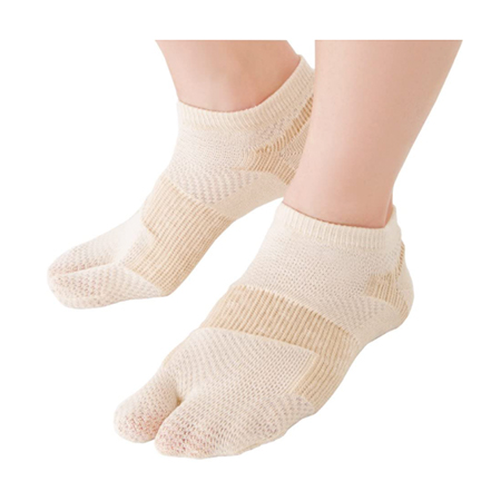alphax（アルファックス）  薄手でしっかり外反母趾サポートソックス