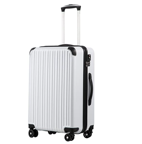 COOLIFE（クールライフ） スーツケース ダブルキャスター ファスナー式