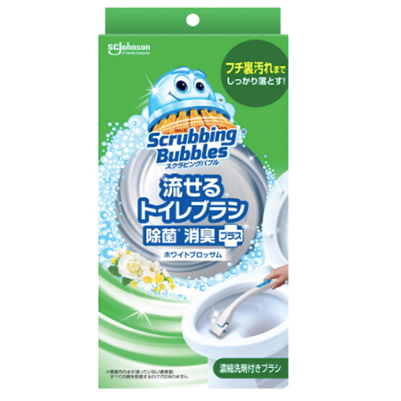 Johnson（ジョンソン） スクラビングバブル 流せるトイレブラシ