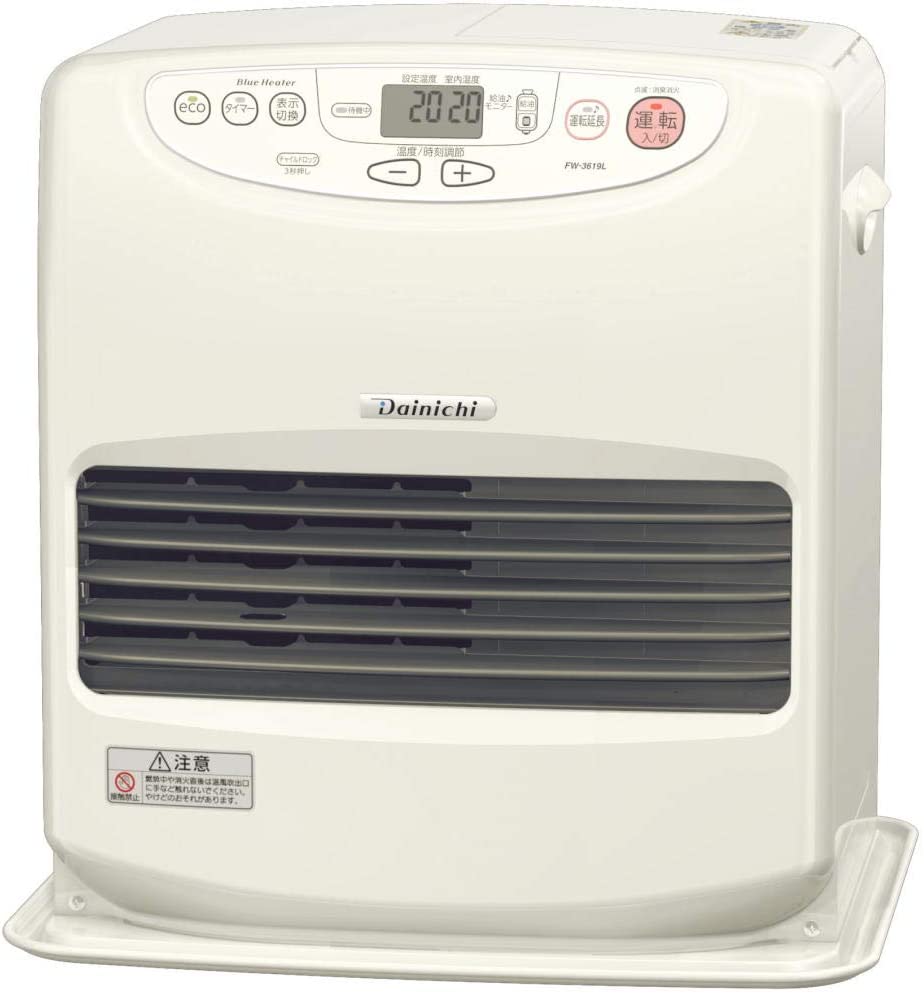 ダイニチ 石油ファンヒーター FW-3619L-W