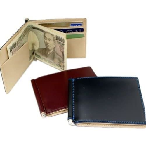 Saint Mode（セイントモード）国産コードバン×本ヌメ革 マネークリップ