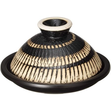 長谷園 ふっくらさん タジン鍋 小 黒らく NND-07