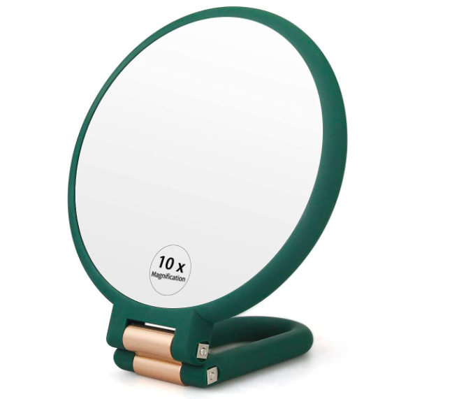 ‎CALLC 10倍拡大鏡 ハンドミラー