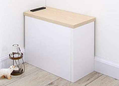 None コーナー専用コンセント付き収納ボックス