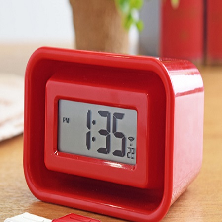イデアインターナショナル 電波大音量アラームクロック LCR091