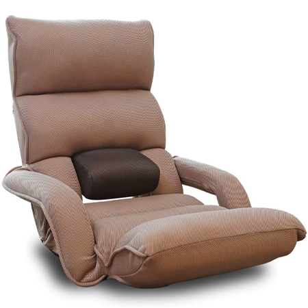 明光ホームテック 腰の神様がくれた座椅子 連動肘つき DMZK-アロー