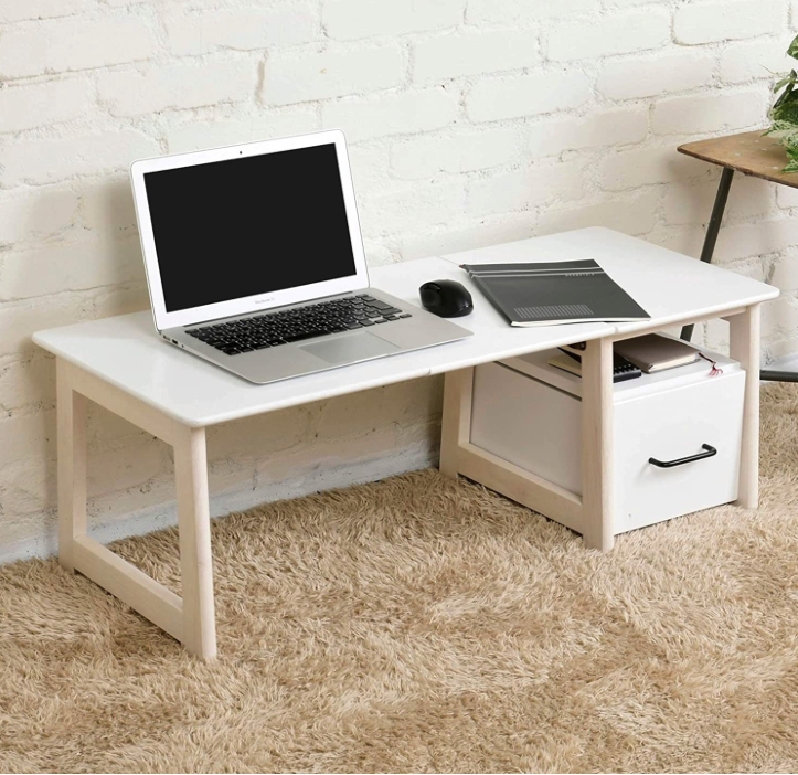 山善 折りたたみ小机