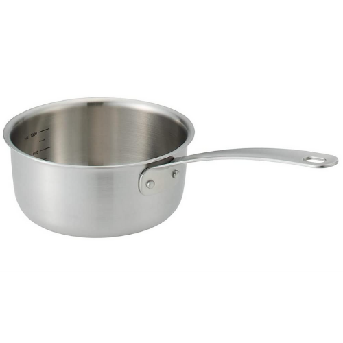 無印良品 ステンレスアルミ全面三層鋼片手鍋 82219920