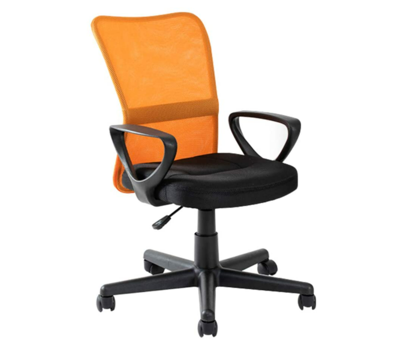 アイリスプラザ 肘付きメッシュバックチェア HMBKC-98