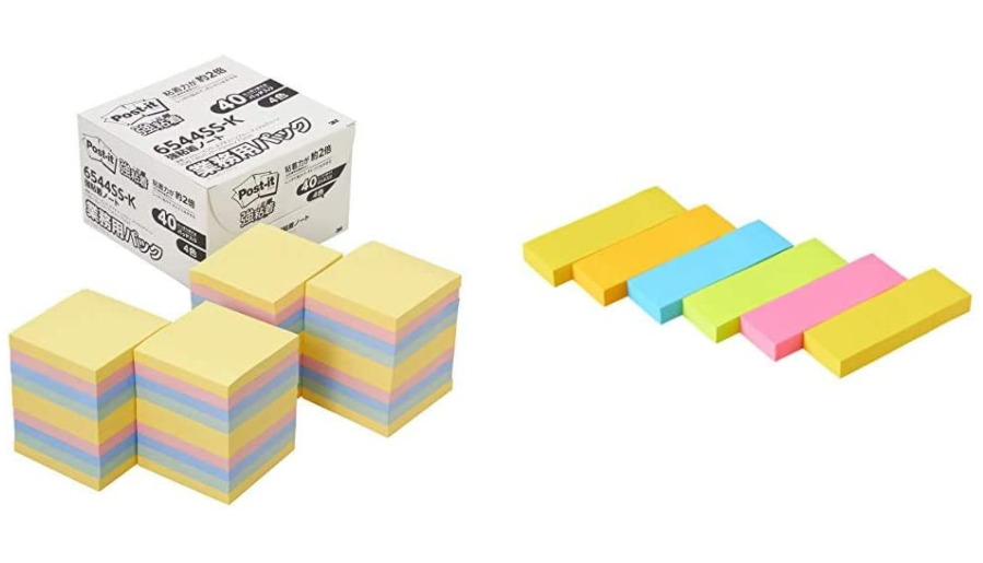 ポストイット 付箋 ノート 6544SS-K
