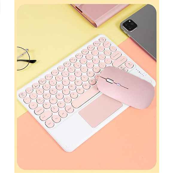 YAMI タッチパッド付き ワイヤレスキーボードとマウスセット JJ