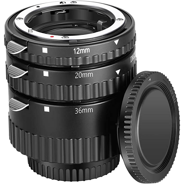 ニーワー NEEWER オートフォーカスマクロエクステンションチューブセット ‎10097268