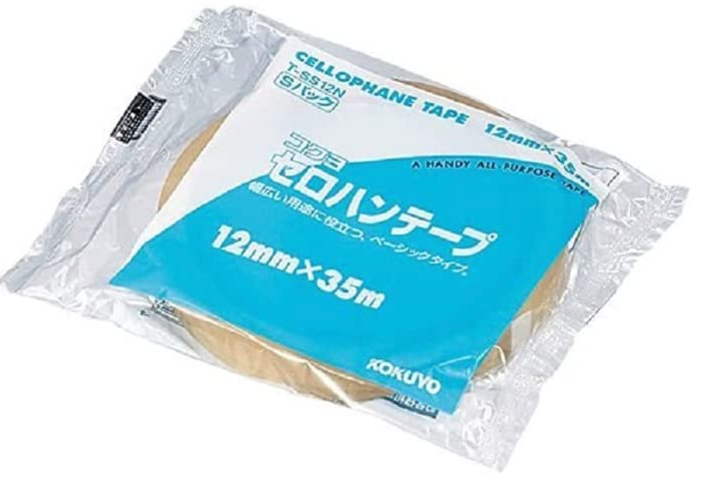 コクヨ セロハンテープ 大巻き Sパック T-SS12N
