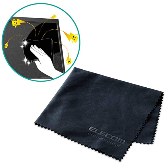 エレコム ELECOM クリーニングクロス KCT-009BKAS