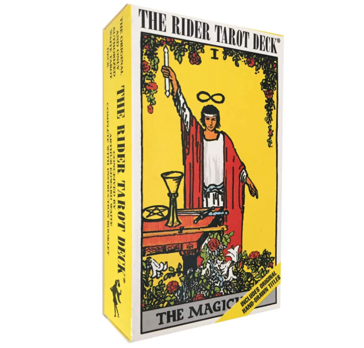 Gammi タロットカード ウェイト版 78枚 【ライダータロット スタンダード 英語説明書 日本語解説文 タロットポーチ付き】