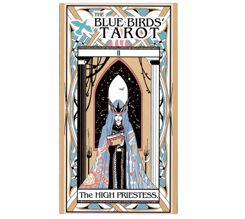 HESOMOGE Production 【美麗なイラストレーション】青い鳥のタロット