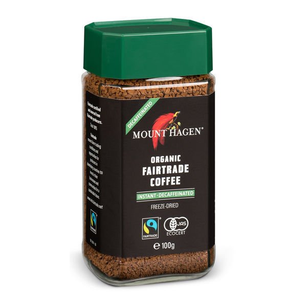 マウントハーゲン オーガニック カフェインレスインスタントコーヒー100g