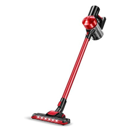 【iwoly】コードレスサイクロン LEDライト付き スティッククリーナー 2Way ハンディリーナー