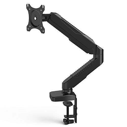 HUANUO PC モニター アーム 液晶ディスプレイ アーム ガススプリング式 ガス圧式 15～27インチ対応 耐荷重2-6.5kg