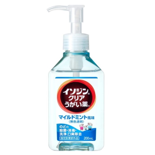 シオノギヘルスケア イソジンクリアうがい薬M マイルドミント風味