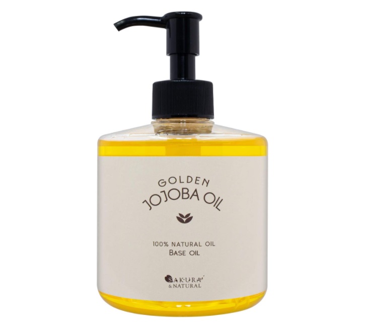 無添加 オーガニック ゴールデンホホバオイル 300ml