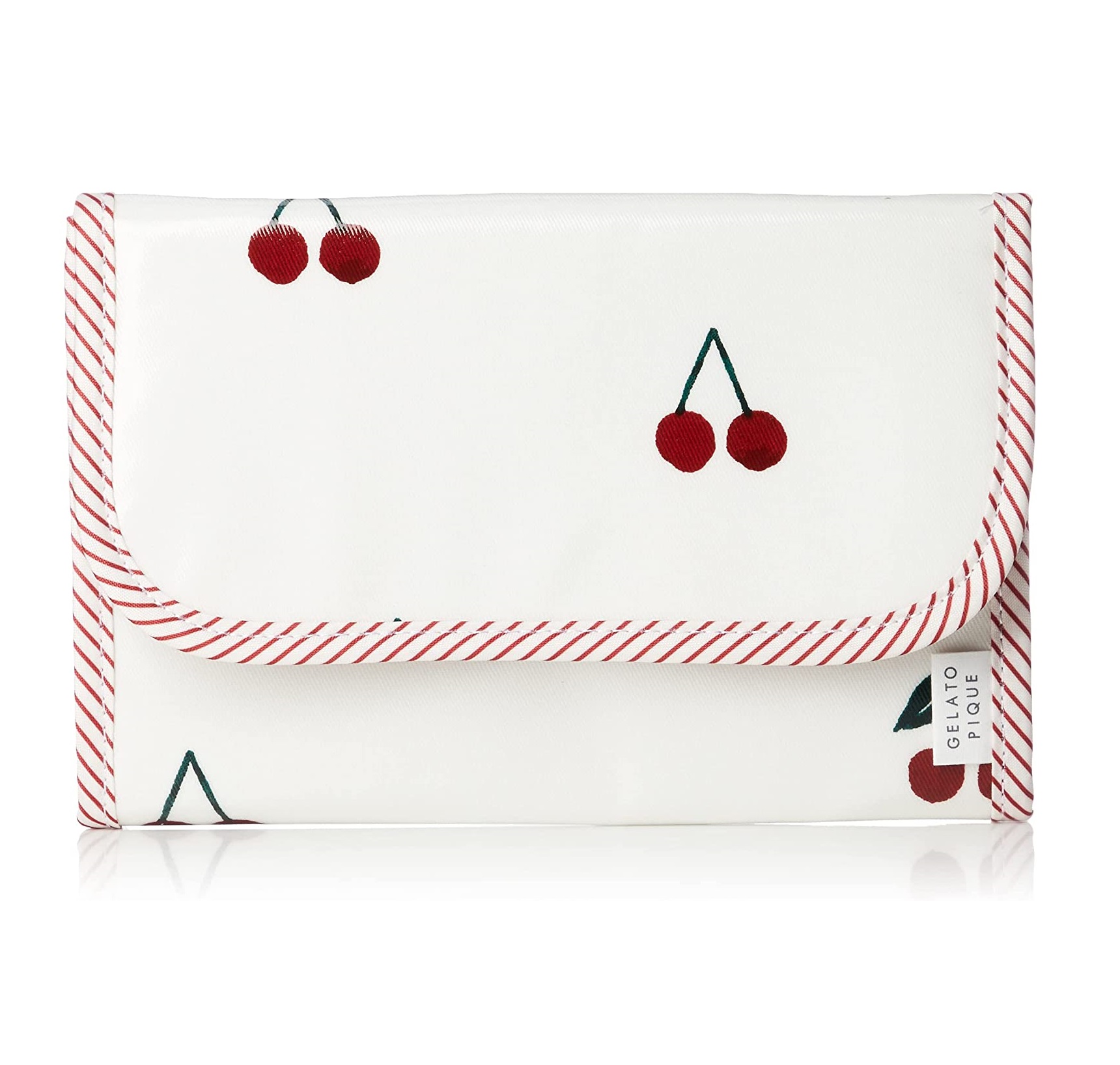 【ジェラート ピケ】チェリー柄母子手帳ケースじゃばら
