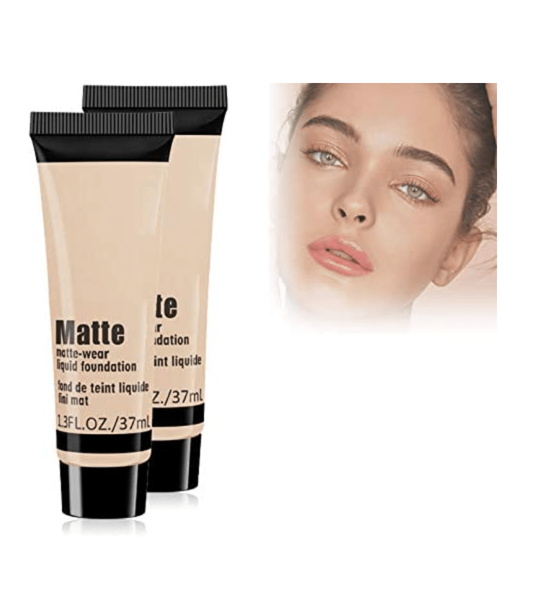 【MISS ROSE MATTE】matt-wear liquid foundation リキッドファンデーション
