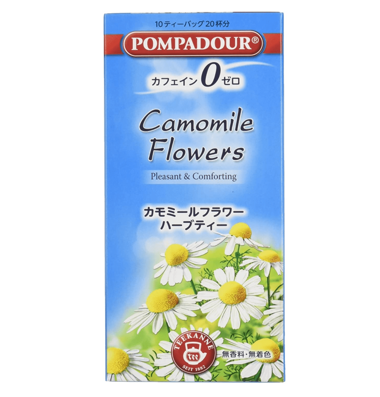 ポンパドール カモミールフラワー ハーブティー10包
