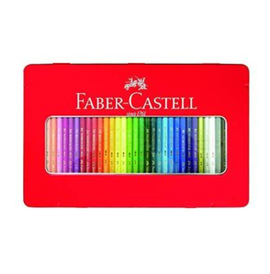 ファーバーカステル 水彩色鉛筆 平缶 36色セット TFC-WCP/36C