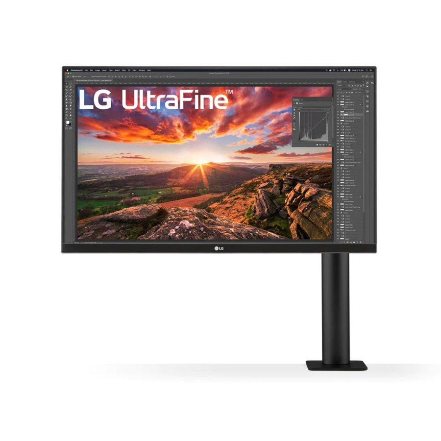 LG 27インチ 4Kモニター アームスタンド式 27UN880-B