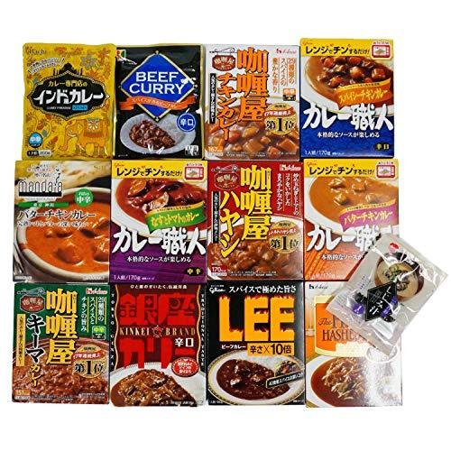 レトルトカレー 詰め合わせ カレーの図書館 12P＋お吸い物 食べ比べセット