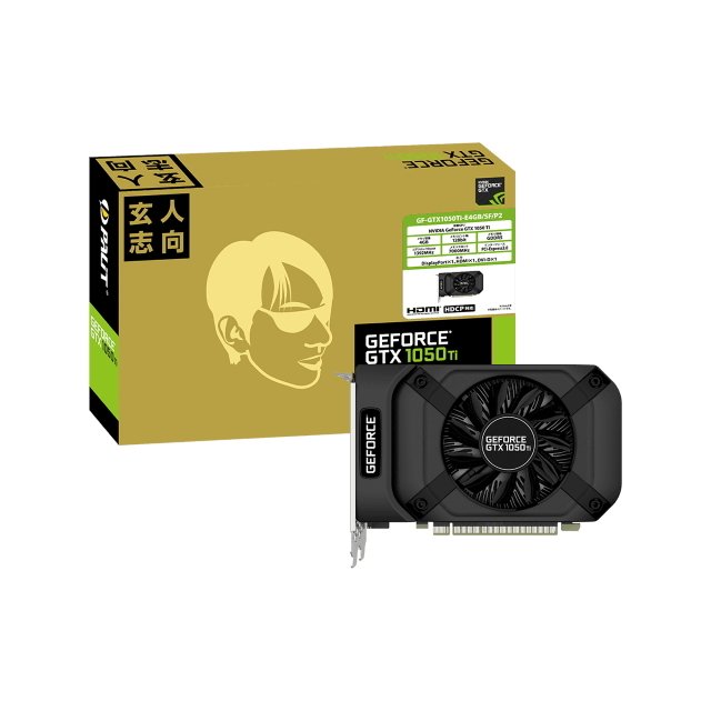 玄人志向 GF-GTX1050Ti-E4GB/SF/P2