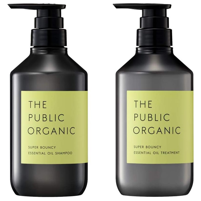 ザ・パブリック オーガニック シャンプー&トリートメント［スーパーバウンシー］480ml＋480ml