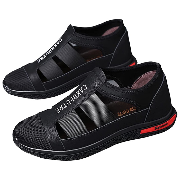 CAKBEUTRE サンダル仕様のシークレットシューズ 6cmアップ  kk4-200