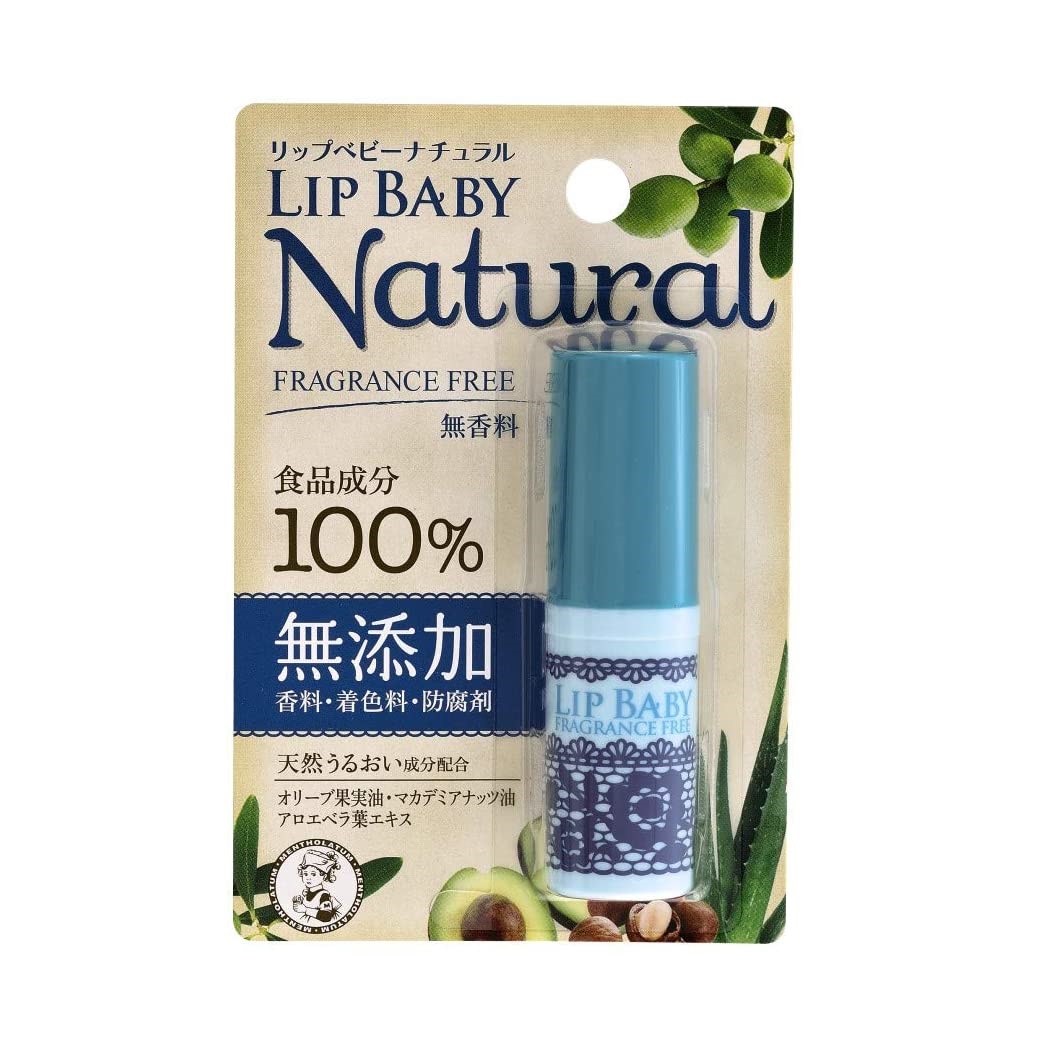メンソレータム リップベビーナチュラル 無香料 4g