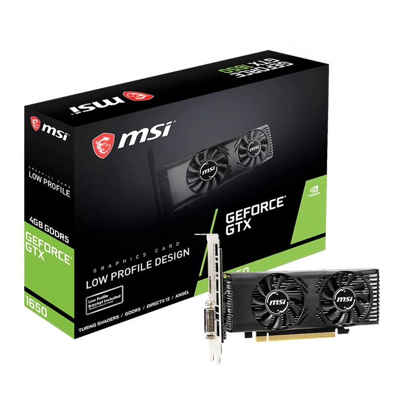 MSI GeForce GTX 1650 4GT LP OC