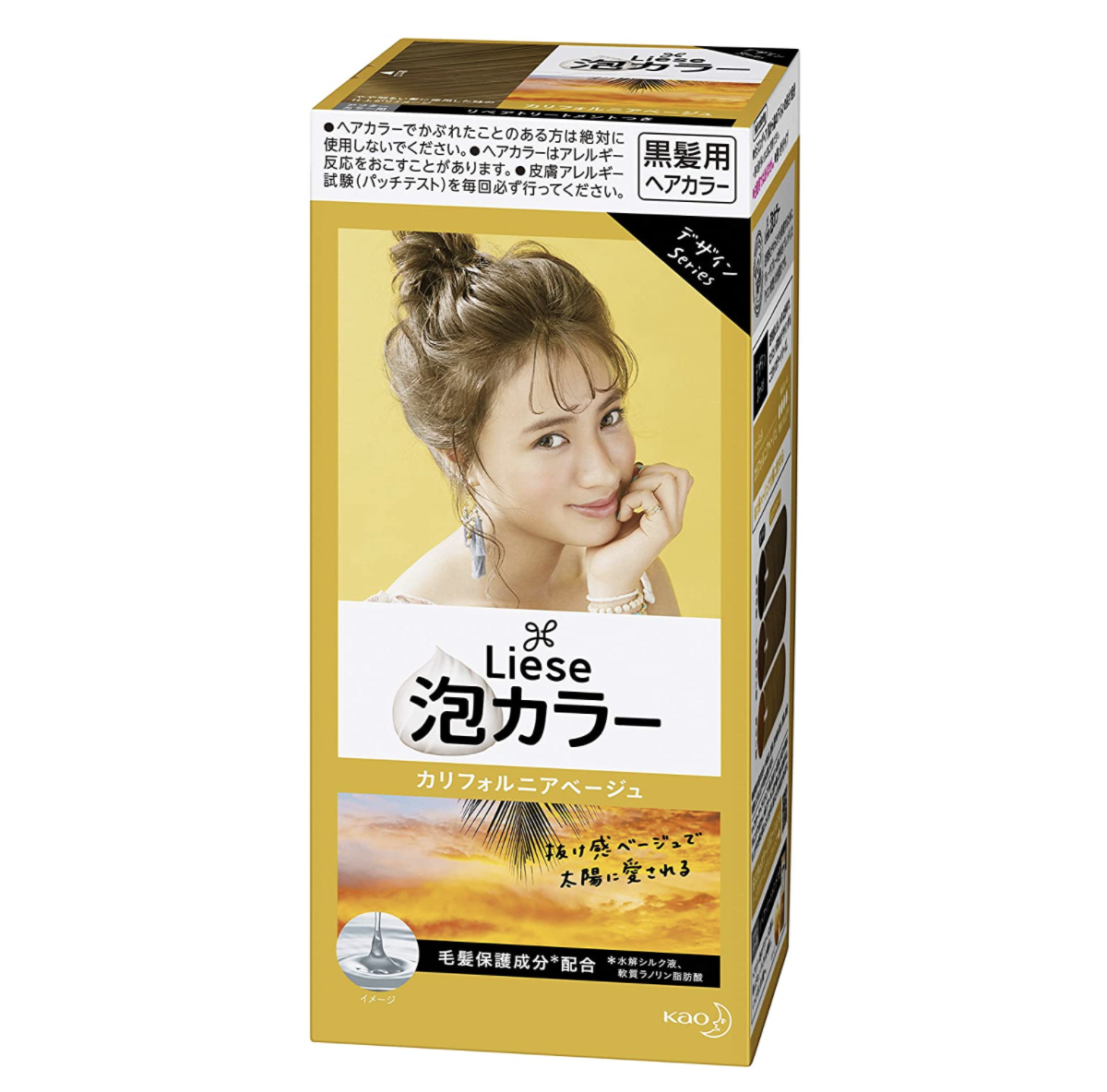 花王リーゼ 泡カラー カリフォルニアベージュ