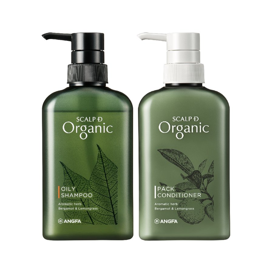 スカルプD オーガニック スカルプシャンプー オイリー＆スカルプパックコンディショナー 2点セット