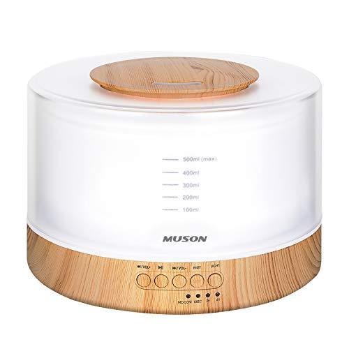 MUSON 加湿器 超音波式 アロマディフューザー 大容量500ML
