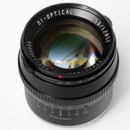 TTArtisan(ティーティーアーティザン) 単焦点レンズ 50mm f1.2  APS-C M43マウント tta5012M43