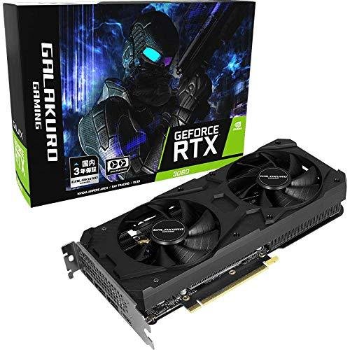 玄人志向 GG-RTX3060-E12GB/OC/DF