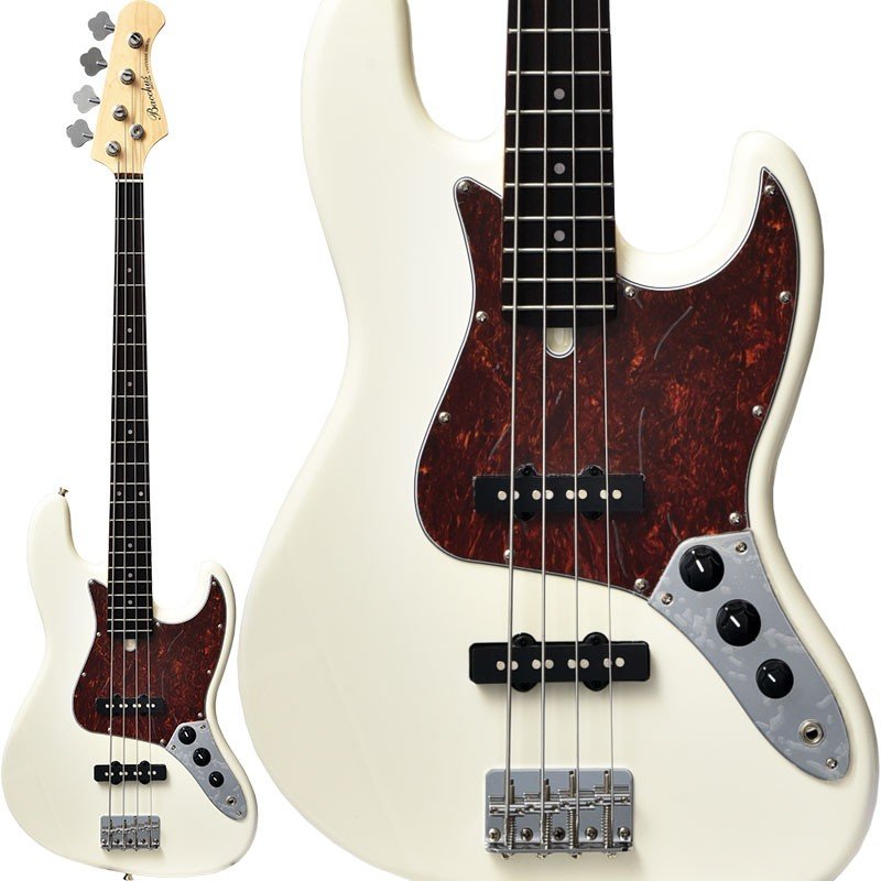 エレキベース Bacchus バッカス / IKEBE ORDER BJB-1R w/べっ甲ピックガード (SW) / あすつく対応