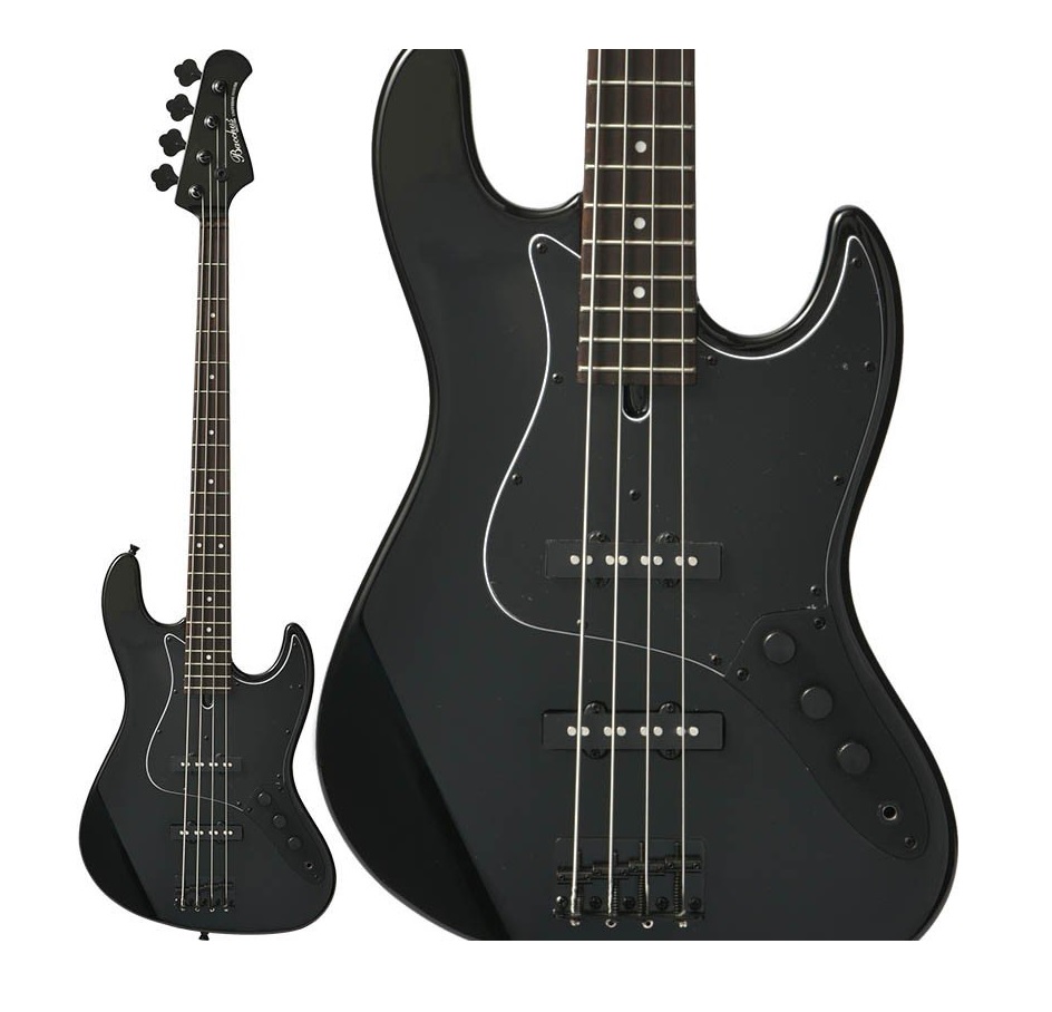 エレキベース Bacchus バッカス / Universe Series IKEBE ORIGINAL HWL-ALL BLACK / 送料無料 / あすつく対応