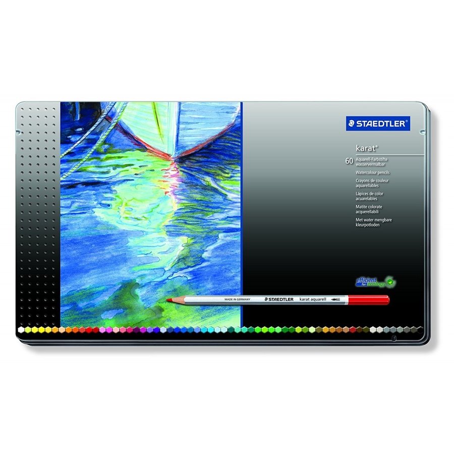 ステッドラー水彩色鉛筆 60色 カラトアクェレル 125 M60