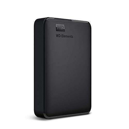 WD ポータブルHDD 5TB WDBU6Y0050BBK-WESN