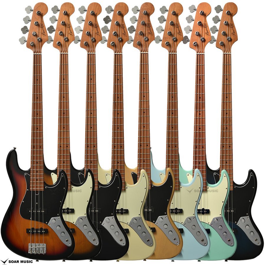 Bacchus バッカス BJB-580RSM/M ALD アルダー ボディ ローステッドメイプル ネック ジャズベース タイプ エレキベース ユニバーズシリーズ BJB-580 BJB580 RSM